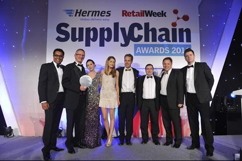 Otto with Blue Yonder scooped The Damco Supply Chain Technology of the Year award